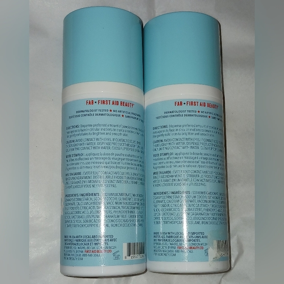 x2 ✨️SEALED✨️ First Aid Beauty Brightening Micro Powder Exfoliant - Picture 2 of 16